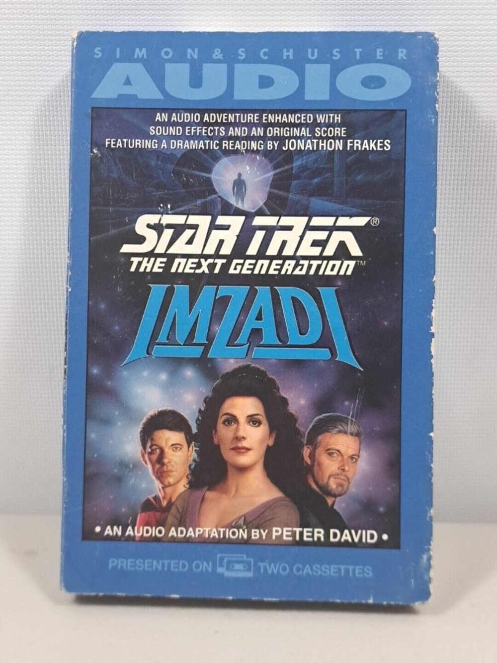 Star Trek The Next Generation: Imzadi by Peter David 1992, Two Cassette Tapes